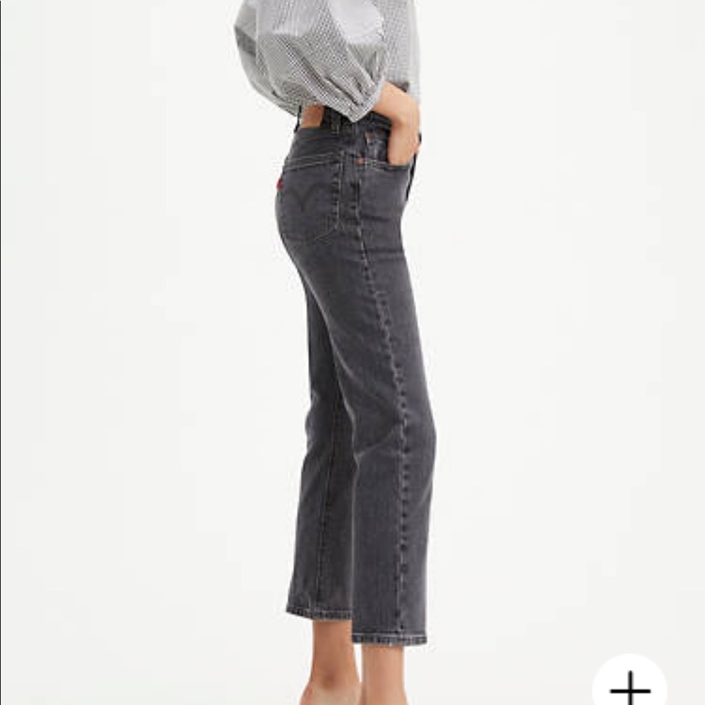 Levi’s Premium 501 jeans in washed black